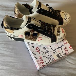Mens Dolce & Gabbana shoes. Size 11. NEVER WORN. Box & dust bag included.
